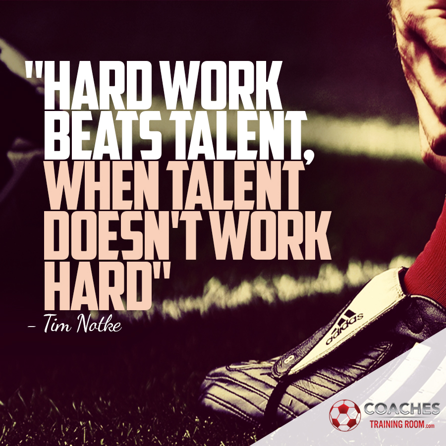 Soccer Coaching Motivational Quotes Sayings - Coaches Training Room