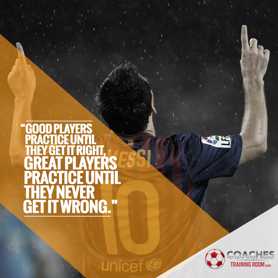 Soccer Coaching Motivational Quotes Sayings - Coaches Training Room