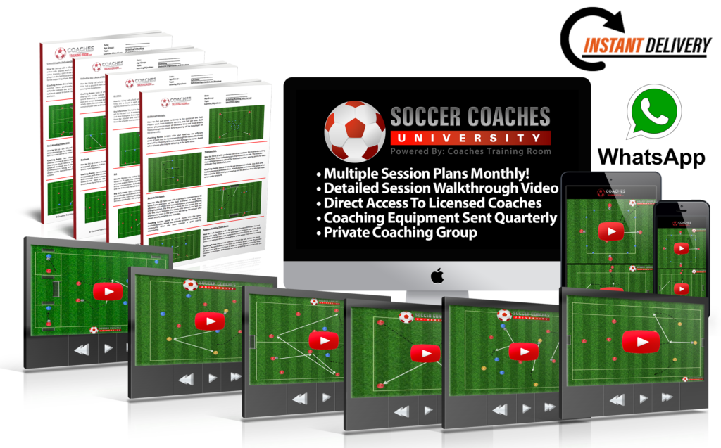 Soccer Coaches University Monthly Program Sessions Package Bundle By ...